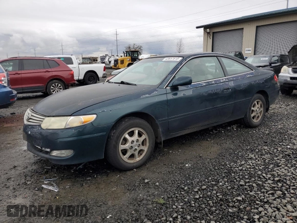 2002 Toyota Solara SE with VIN 2T1CE22P72C013261, listed as a Copart auction lot 43657615 with 248,517 mi miles and Salvage Title. Bid and sale history available at carsss.com. Image 1.