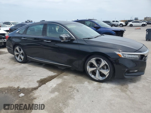 2019 Honda Accord Touring with VIN 1HGCV2F91KA003438, listed as a Copart auction lot 62588035 with 60,316 mi miles and Salvage title. Bid and sale history available at DreamBid. Image 4.