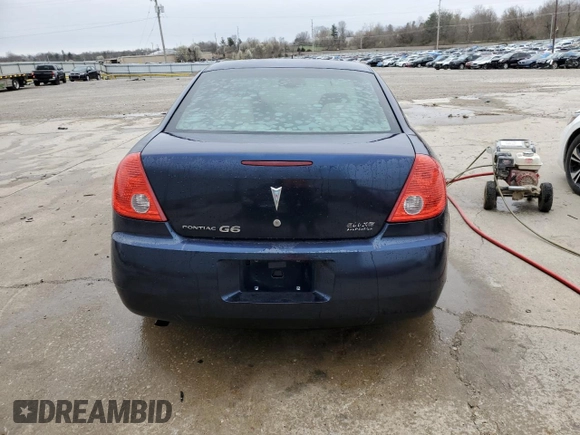 2008 Pontiac G6 1SV Value Leader with VIN 1G2ZF57B384269094, listed as a Copart auction lot 49659235 with 143,744 mi miles and Salvage Title. Bid and sale history available at carsss.com. Image 6.