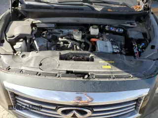 2014 Infiniti QX60 Hybrid with VIN 5N1CL0MN8EC529742, listed as a Copart auction lot 52071855 with 107,620 mi miles and Clean Title. Bid and sale history available at carsss.com. Image 11.