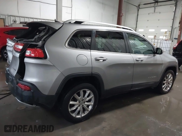 2016 Jeep Cherokee Limited with VIN 1C4PJMDB7GW283017, listed as a IAAI auction lot 41520558 with 79,630 mi miles. Bid and sale history available at carsss.com. Image 13.