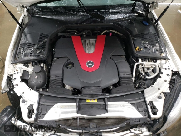 2017 Mercedes-Benz C 43 AMG with VIN WDDWJ6EB4HF451855, listed as a Copart auction lot 41339505 with 61,024 mi miles and Salvage Title. Bid and sale history available at carsss.com. Image 11.