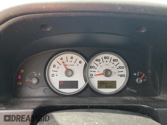 2005 Ford Escape XLS Value with VIN 1FMYU02Z35KA59568, listed as a Copart auction lot 71720604 with 184,007 mi miles and Salvage Title. Bid and sale history available at carsss.com. Image 9.