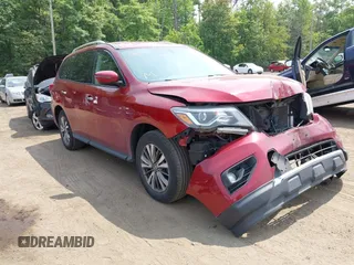 2018 Nissan Pathfinder SV with VIN 5N1DR2MM5JC659087, listed as a IAAI auction lot 42491498 with 166,529 mi miles and . Bid and sale history available at DreamBid. Image 1.