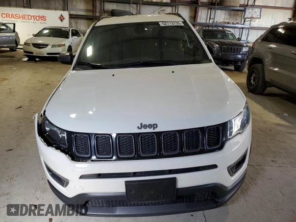 2021 Jeep Compass 80th Anniversary с VIN 3C4NJDEB7MT519060, выставлен на аукционе Copart как лот 52713735 с пробегом 53 394 миль миль и Списание • Salvage title. История ставок и продаж доступна на DreamBid. Изображение 5.