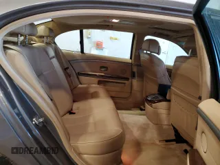 2004 BMW 7 Series 745Li z VIN WBAGN63584DS55291, wystawiony jako Copart lot #79178494 z przebiegiem 135 923 mil mil oraz Szkoda całkowita • Salvage title. Historia ofert i sprzedaży dostępna na DreamBid. Obrazek 10.