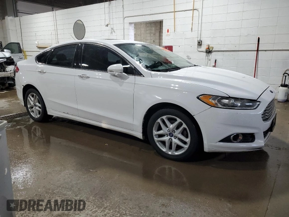 2013 Ford Fusion Titanium with VIN 3FA6P0D98DR215474, listed as a Copart auction lot 43998045 with 0 mi miles and Non Repairable. Bid and sale history available at carsss.com. Image 4.