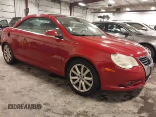 2007 Volkswagen Eos 2.0T with VIN WVWFA71F67V015635, listed as a IAAI auction lot 41422428 with 192,926 mi miles and . Bid and sale history available at DreamBid. Image 1.