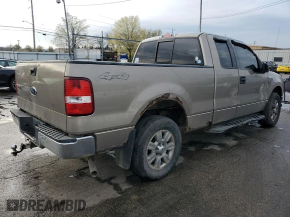 2004 Ford F-150 XLT with VIN 1FTPX14524NA34164, listed as a Copart auction lot 51758445 with 168,794 mi miles and Clean Title. Bid and sale history available at carsss.com. Image 3.