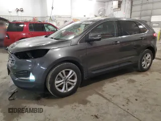 2020 Ford Edge SEL with VIN 2FMPK4J98LBB61630, listed as a Copart auction lot 51987445 with 56,355 mi miles and Salvage Title. Bid and sale history available at DreamBid. Image 1.