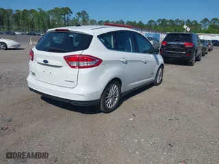 2017 Ford C-Max Energi Titanium with VIN 1FADP5FU9HL111926, listed as a IAAI auction lot 42065792 with 114,265 mi miles. Bid and sale history available at carsss.com. Image 4.
