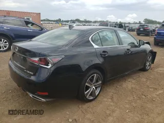 2016 Lexus GS 350 with VIN JTHCZ1BL5GA002815, listed as a Copart auction lot 65389184 with 63,727 mi miles and Salvage Title. Bid and sale history available at carsss.com. Image 3.