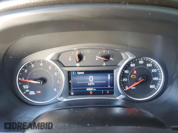 2021 GMC Acadia SLE with VIN 1GKKNKLA2MZ166553, listed as a Copart auction lot 49886505 with 43,241 mi miles and Salvage Title. Bid and sale history available at DreamBid. Image 9.