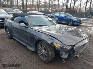 2017 Ford Mustang EcoBoost Premium with VIN 1FATP8UH6H5273150, listed as a IAAI auction lot 41412471 with 138,015 mi miles. Bid and sale history available at carsss.com. Image 1.