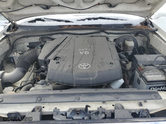 2007 Toyota Tacoma PreRunner with VIN 5TETU62N47Z425485, listed as a Copart auction lot 42239615 with 209,850 mi miles and Salvage Title. Bid and sale history available at carsss.com. Image 11.