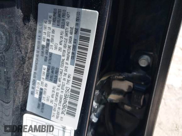 2024 Mazda CX-30 S Premium with VIN 3MVDMBDM4RM651543, listed as a IAAI auction lot 41993345 with 25,675 mi miles and . Bid and sale history available at DreamBid. Image 9.