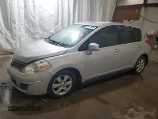 2007 Nissan Versa 1.8 S with VIN 3N1BC13E07L438451, listed as a Copart auction lot 47119205 with 308,275 mi miles and Salvage Title. Bid and sale history available at carsss.com. Image 1.