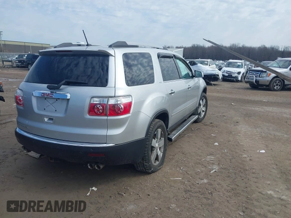 2011 GMC Acadia SLT1 with VIN 1GKKRRED6BJ208108, listed as a IAAI auction lot 41757852 with 114,157 mi miles. Bid and sale history available at carsss.com. Image 4.