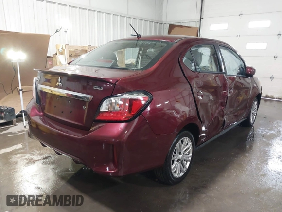 2024 Mitsubishi Mirage ES z VIN ML32FUFJ6RHF02319, wystawiony jako IAAI lot #41543155 z przebiegiem 31 461 mil mil oraz . Historia ofert i sprzedaży dostępna na DreamBid. Obrazek 4.