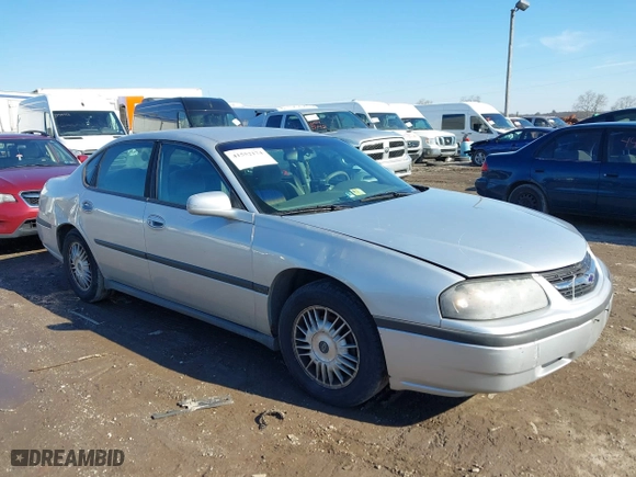2002 Chevrolet Impala with VIN 2G1WF55K629196690, listed as a IAAI auction lot 41552174 with 229,840 mi miles. Bid and sale history available at carsss.com. Image 1.