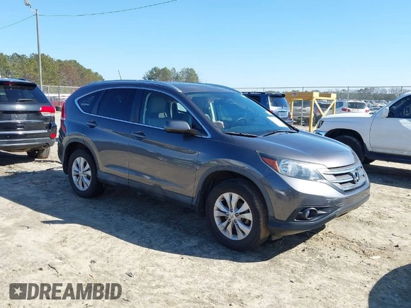 2014 Honda CR-V EX-L with VIN 2HKRM4H72EH615082, listed as a IAAI auction lot 41490549 with 125,355 mi miles. Bid and sale history available at carsss.com. Image 1.