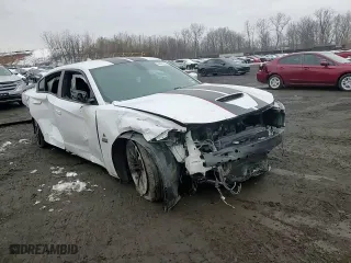 2019 Dodge Charger Scat Pack with VIN 2C3CDXGJ7KH579211, listed as a Copart auction lot 44421915 with 74,672 mi miles and Salvage Title. Bid and sale history available at carsss.com. Image 10.