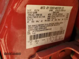 2014 Ford F-250 XL z VIN 1FT7W2A60EEB80103, wystawiony jako Copart lot #52596645 z przebiegiem Nie podano mil oraz Szkoda całkowita • Salvage title. Historia ofert i sprzedaży dostępna na DreamBid. Obrazek 14.