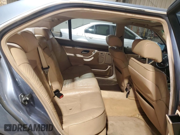 2001 BMW 7 Series 740iL with VIN WBAGH83481DP23753, listed as a Copart auction lot 75543864 with 116,265 mi miles and Clean Title. Bid and sale history available at carsss.com. Image 10.