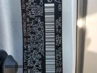 2010 Toyota Prius II z VIN JTDKN3DU8A0240973, wystawiony jako Copart lot #53843555 z przebiegiem 126 003 mil mil oraz Szkoda całkowita • Salvage title. Historia ofert i sprzedaży dostępna na DreamBid. Obrazek 14.