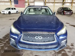 2018 Infiniti Q50 Luxe с VIN JN1EV7AP9JM360344, выставлен на аукционе Copart как лот 59002115 с пробегом 70 250 миль миль и Списание • Salvage title. История ставок и продаж доступна на DreamBid. Изображение 5.