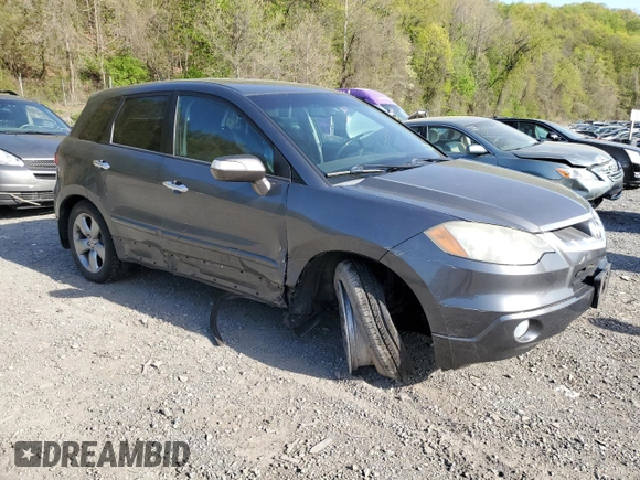 2008 Acura RDX Technology with VIN 5J8TB185X8A003945, listed as a Copart auction lot 54667725 with 110,383 mi miles and Salvage Title. Bid and sale history available at carsss.com. Image 4.