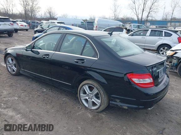 2011 Mercedes-Benz C 300 Sport with VIN WDDGF8BB3BR175471, listed as a IAAI auction lot 41930486 with 98,549 mi miles and . Bid and sale history available at carsss.com. Image 3.