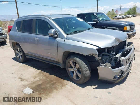 2017 Jeep Compass High Altitude with VIN 1C4NJDEB9HD111929, listed as a IAAI auction lot 42597303 with Not provided miles and . Bid and sale history available at DreamBid. Image 1.