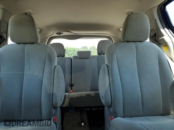 2011 Toyota Sienna with VIN 5TDZK3DC5BS166991, listed as a Copart auction lot 65562205 with 158,840 mi miles and Clean title. Bid and sale history available at DreamBid. Image 10.