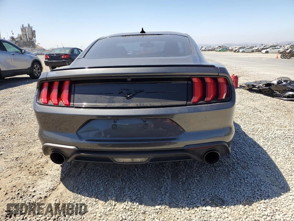 2020 Ford Mustang EcoBoost with VIN 1FA6P8TH5L5179011, listed as a Copart auction lot 63794115 with 34,735 mi miles and Salvage title. Bid and sale history available at DreamBid. Image 6.
