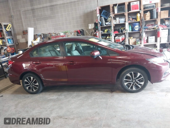 2014 Honda Civic Sedan EX with VIN 19XFB2F85EE017310, listed as a IAAI auction lot 41949163 with 151,121 mi miles. Bid and sale history available at carsss.com. Image 13.