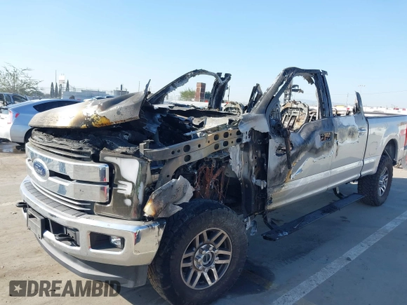 2018 Ford Super Duty F-250 SRW XL with VIN 1FT7W2BT8JEB96659, listed as a IAAI auction lot 41604781 with 1 mi miles. Bid and sale history available at carsss.com. Image 6.