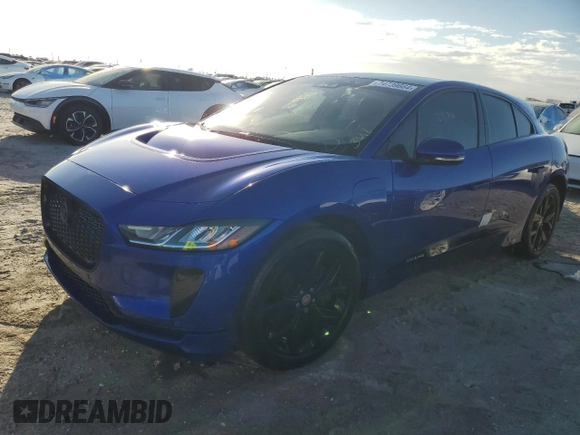 2020 Jaguar I-Pace S z VIN SADHB2S10L1F84873, wystawiony jako Copart lot #74739664 z przebiegiem 28 716 mil mil oraz Nie do naprawy • Non repairable. Historia ofert i sprzedaży dostępna na DreamBid. Obrazek 1.