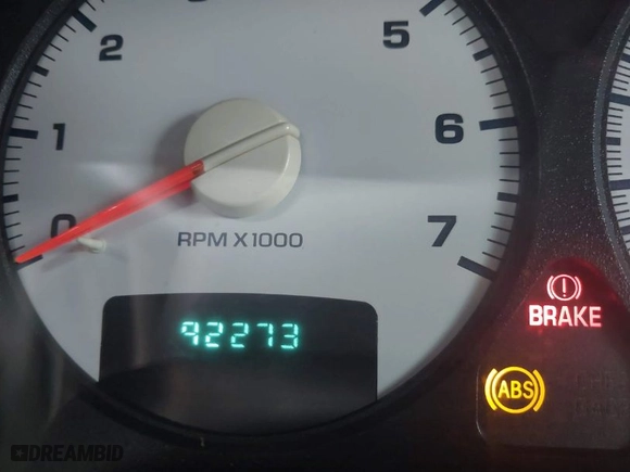 2003 Dodge Ram 1500 ST with VIN 1D7HU18D63S324430, listed as a IAAI auction lot 42069660 with 92,273 mi miles. Bid and sale history available at carsss.com. Image 7.