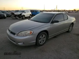 2007 Chevrolet Monte Carlo LT with VIN 2G1WK15K079419964, listed as a Copart auction lot 75769884 with 199,435 mi miles and Clean Title. Bid and sale history available at carsss.com. Image 1.