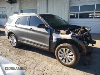 2023 Ford Explorer Limited with VIN 1FMSK8FH9PGA96349, listed as a Copart auction lot 79271094 with 26,262 mi miles and Salvage Title. Bid and sale history available at carsss.com. Image 4.