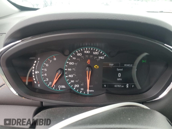 2022 Chevrolet Trax LT with VIN KL7CJPSM2NB548061, listed as a Copart auction lot 60250645 with 82,767 mi miles and Salvage title. Bid and sale history available at DreamBid. Image 9.