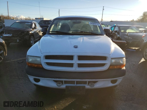 1999 Dodge Dakota SLT with VIN 1B7FL26X6XS142370, listed as a Copart auction lot 84569414 with 154,902 mi miles and Clean Title. Bid and sale history available at carsss.com. Image 5.