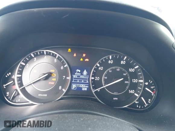 2017 Nissan Armada SV with VIN JN8AY2NC6H9509081, listed as a IAAI auction lot 40997264 with 114,264 mi miles. Bid and sale history available at carsss.com. Image 7.