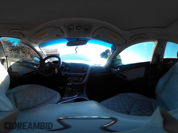 2014 Kia Optima SXL Turbo with VIN 5XXGR4A61EG343260, listed as a IAAI auction lot 41418449 with 133,555 mi miles and . Bid and sale history available at DreamBid. Image 17.