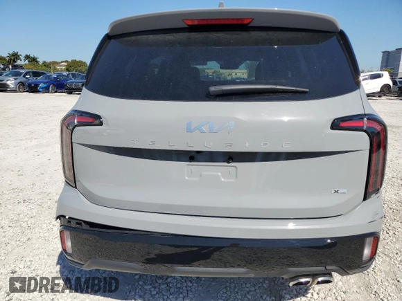 2024 Kia Telluride SX X-Line z VIN 5XYP5DGC5RG429097, wystawiony jako Copart lot #45996945 z przebiegiem 20 071 mil mil oraz Szkoda całkowita • Salvage title. Historia ofert i sprzedaży dostępna na DreamBid. Obrazek 6.