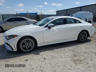 2023 Mercedes-Benz CLS with VIN W1K2J5KBXPA118648, listed as a Copart auction lot 44136864 with 794 mi miles. Bid and sale history available at carsss.com. Image 1.