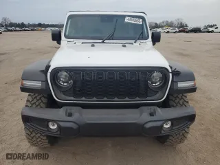 2024 Jeep Wrangler Sport with VIN 1C4PJXDG5RW319108, listed as a Copart auction lot 44982665 with 13,472 mi miles and Salvage Title. Bid and sale history available at carsss.com. Image 5.