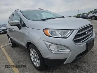 2020 Ford EcoSport SE z VIN MAJ3S2GE7LC333387, wystawiony jako Copart lot #57953825 z przebiegiem 78 862 mil mil oraz Tytuł czysty. Historia ofert i sprzedaży dostępna na DreamBid. Obrazek 1.