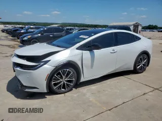 2024 Toyota Prius LE z VIN JTDACAAUXR3022411, wystawiony jako Copart lot #58263865 z przebiegiem 12 783 mil mil oraz Szkoda całkowita • Salvage title. Historia ofert i sprzedaży dostępna na DreamBid. Obrazek 1.